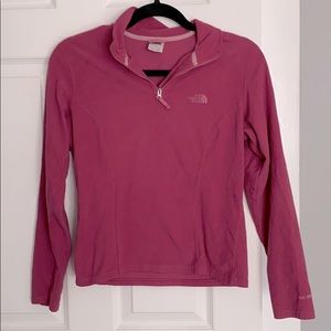 North Face quarter zip pullover